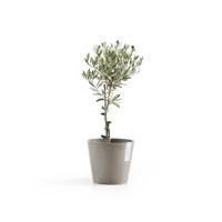 Ecopots Amsterdam kunststof bloempot Taupe - Ø 18 cm - thumbnail