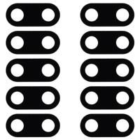 10 STKS achterkant camera lens voor Meizu 15 - thumbnail