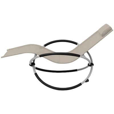 Tuinligbed geometrisch staal crme Tuinligbed geometrisch staal crme