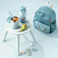 Done By Deer geïsoleerde voedselbakje tiny farm - blauw - thumbnail