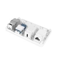 ACT Unloaded surface keystone mount box voor 4 keystone jacks - thumbnail
