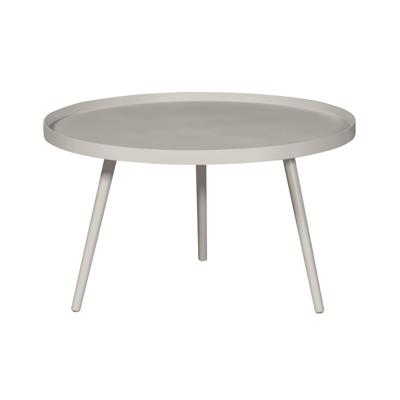 WOOOD Ronde Bijzettafel 'Mesa' Ø78cm, kleur Zand