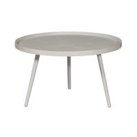 WOOOD Ronde Bijzettafel 'Mesa' Ø78cm, kleur Zand - thumbnail