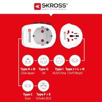 Skross 1302470 Reisstekker Pro Light USB (2xA) -World - thumbnail