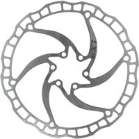 Elvedes rotor lx18 180mm 112g 6 gaats+boutjes zilver 2021067 - thumbnail