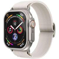 Vonmählen Classic Nylon Loop For Apple Watch 44 - 45 - 46 - 49mm One Size Cream - thumbnail