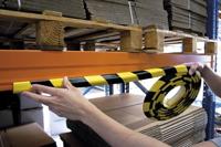 VISO PUS300NJ Beschermingsschuim zwart, geel (l x b) 4.5 m x 30 mm - thumbnail