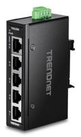 TRENDnet TI-ELC50 5-poorts Ethernet Mini Switch Industrieel DIN-Rail - thumbnail