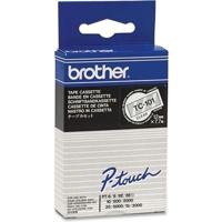 Brother TC-101 Labeltape Kunststof Tapekleur: Transparant Tekstkleur: Zwart 12 mm 7.7 m - thumbnail