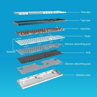 Montech Mkey Freedom toetsenbord - thumbnail