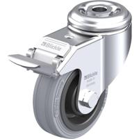 Blickle LKRA-VPA 80K-FI Zwenkwiel met rem Wieldiameter: 80 mm Draagvermogen (max.): 80 kg 1 stuk(s) - thumbnail