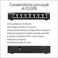 Netgear GS308 switch - thumbnail