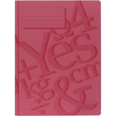 Werkmap, A4, rood, 100 stuk/ 1 doos