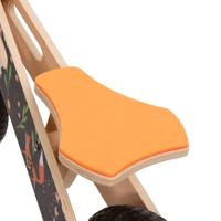 VidaXL Loopfiets voor kinderen oranje met print - thumbnail