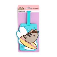 Pusheen de Kat Zomer Surfer PVC Kofferlabel - thumbnail
