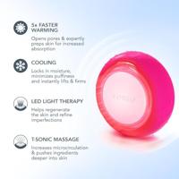 Foreo Ufo 2 Power Mask & Light Therapy - Fuchsia 1 stuk 1 pc - thumbnail