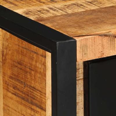 Dressoir 55x35x70 cm massief ruw mangohout