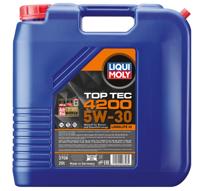 LIQUI MOLY motorolie "top tec 4200 new generation" top tech 4200 5w-30 20l motoroil - thumbnail