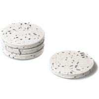 Sareva Onderzetters Terrazzo Ø 9 cm - 4 Stuks - thumbnail