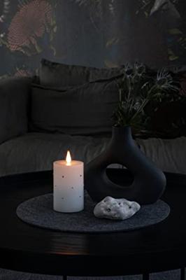 Konstsmide 1837-100 LED-kaars met echte was Warm-wit Warmwit (Ø x h) 75 mm x 118 mm Timer, Schakelaar Konstsmide 1837-100 LED-kaars met echte was Warm-wit Warmwit (Ø x h) 75 mm x 118 mm Timer, Schakelaar