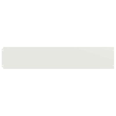 VidaXL Gazonranden 30 st 20x103 cm koudgewalst staal wit VidaXL Gazonranden 30 st 20x103 cm koudgewalst staal wit