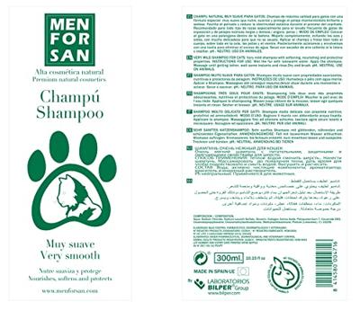 Kattenshampoo Menforsan Katten 300 ml - thumbnail