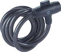 12 mm stalen fietskabel met sleutel - YCK0/12/200/2 Zwart - thumbnail