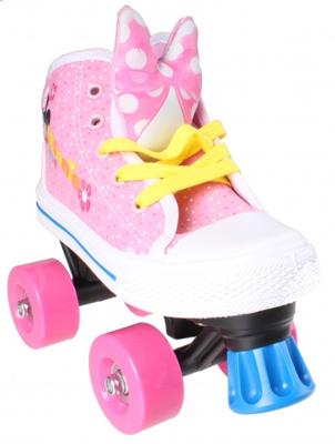 Disney minnie mouse rolschaatsen meisjes roze/wit maat 30