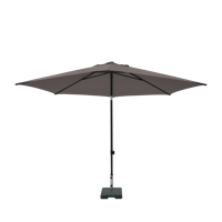 Madison Parasol Mykanos push-up 250cm taupe grade 6 - thumbnail