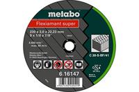 Metabo 616303000 Doorslijpschijf gebogen 230 mm 25 stuk(s) Natuursteen, Kunststeen - thumbnail