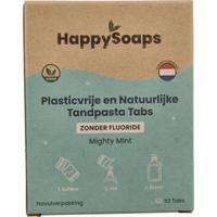 Happysoaps Zonder Fluoride Tandpasta Navulling Tabs - thumbnail
