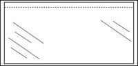 Cleverpack documenthouder, onbedrukt, ft 230 x 112 mm, pak van 100 stuks - thumbnail