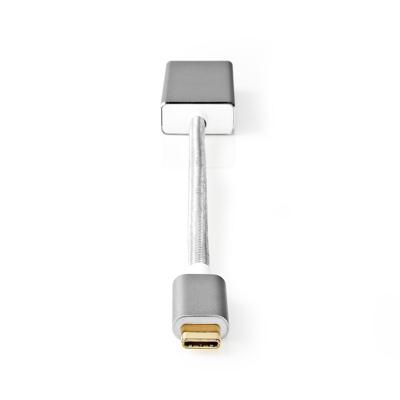 Nedis USB-C Adapter | USB-C Male naar DisplayPort Female | 0.2 m | Zilver | 1 stuks - CCTB64450AL02 CCTB64450AL02 - thumbnail