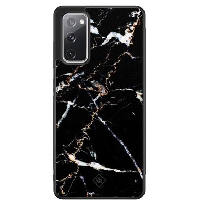 Samsung Galaxy S20 FE hoesje - Marmer zwart Samsung Galaxy S20 FE hoesje - Marmer zwart