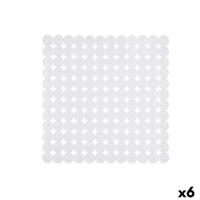 Antislipmat voor in de douche Berilo Wit PVC 68 x 36 x 1 cm (6 Stuks) - thumbnail