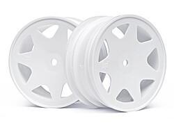 Ultra 7 wheels white 30mm (2pcs)