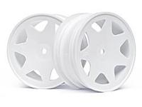 Ultra 7 wheels white 30mm (2pcs) - thumbnail