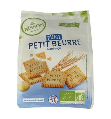 Bisson Mini petit beurre biscuitjes bio 125 Gram Bisson Mini petit beurre biscuitjes bio 125 Gram