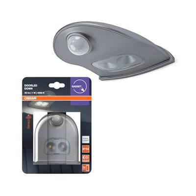 OSRAM HOMELIGHTING DoorLED Down Sensor 4000K Silver 4099854531378 LED-nachtlamp met bewegingsmelder OSRAM HOMELIGHTING DoorLED Down Sensor 4000K Silver 4099854531378 LED-nachtlamp met bewegingsmelder