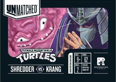 Unmatched Adventures: TMNT - Shredder & Krang Hero Decks Expansion