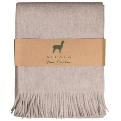 Alpaca Plaid - Lichtbeige - 200x150cm - Nieuw! Alpaca Plaid - Lichtbeige - 200x150cm - Nieuw!