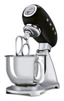 Smeg SMF02BLEU mixer - Staande mixer - Zwart/Zilver 800 W - thumbnail