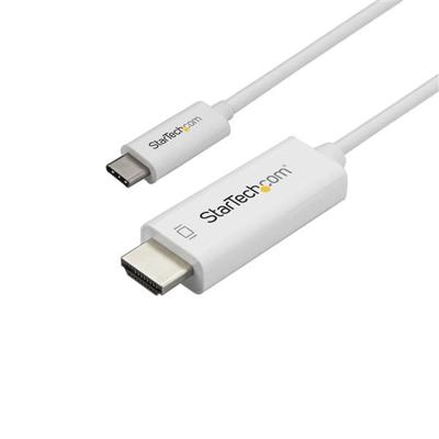 Adapter USB-C naar HDMI Startech CDP2HD1MWNL Wit