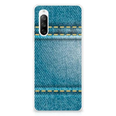 Sony Xperia 10 III | Sillicone Back Cover | Jeans Sony Xperia 10 III | Sillicone Back Cover | Jeans