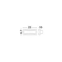 Lyora WandlampPulsar grijs - 812104 - thumbnail