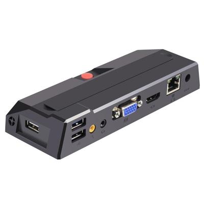 Nul Client-R1 Mini PC QUAD CORTEX A9 Quad Core omhoog tot 1 6 GHz RAM: 1 GB ROM: 8 GB ondersteuning voor HDMI VGA RJ45 SPK