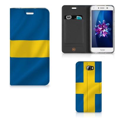 Huawei Y5 2 | Y6 Compact | Standcase | Zweden Huawei Y5 2 | Y6 Compact | Standcase | Zweden