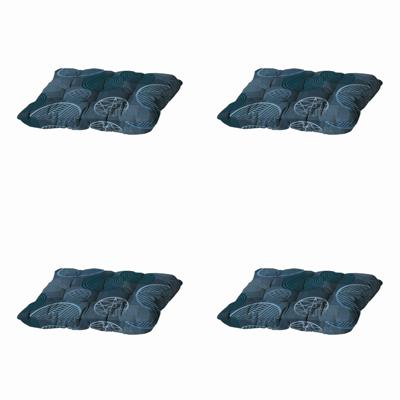 Toscane Zitkussen Circle blauw 46 cm x 46 cm (4 stuks) Madison - Madison