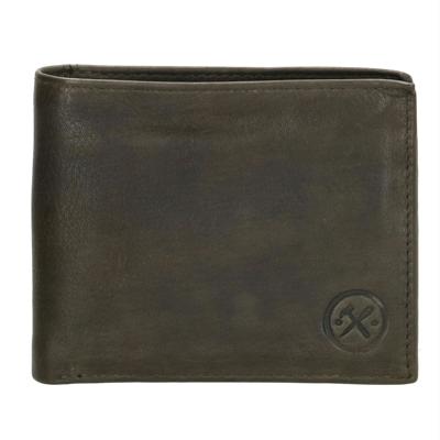 HIDE & STITCHES PORTEMONNEE GROEN