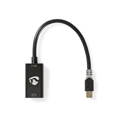 Mini-DisplayPort - HDMI-kabel | Mini-DisplayPort male - HDMI-uitgang | 0,2 m | Antraciet